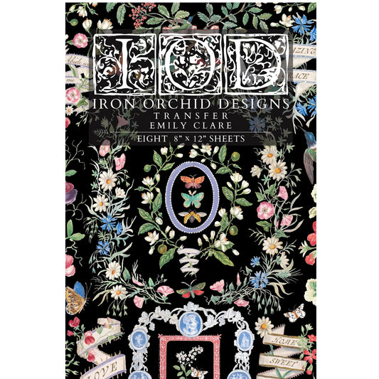 IOD Emily Clare Decor Transfer by Iron Orchid Designs Spring 2026