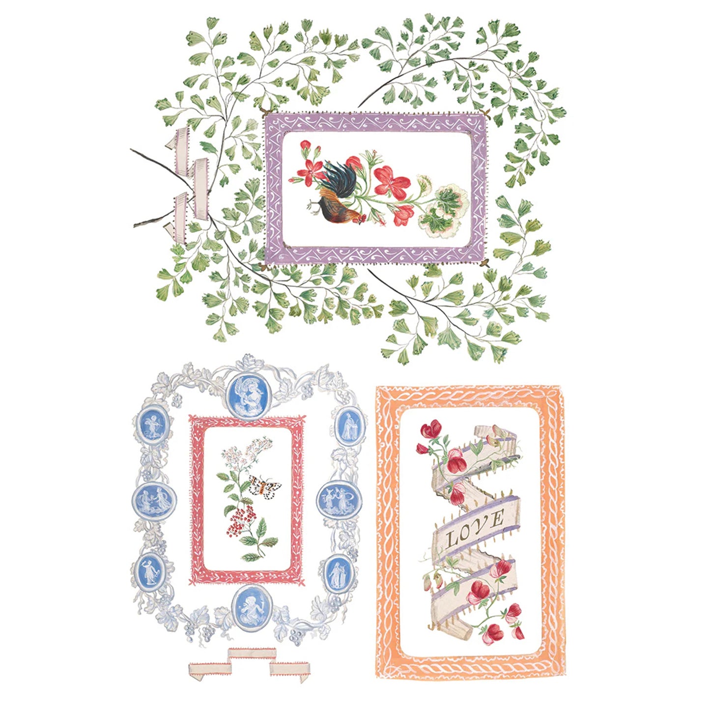 IOD Emily Clare Decor Transfer by Iron Orchid Designs Spring 2026