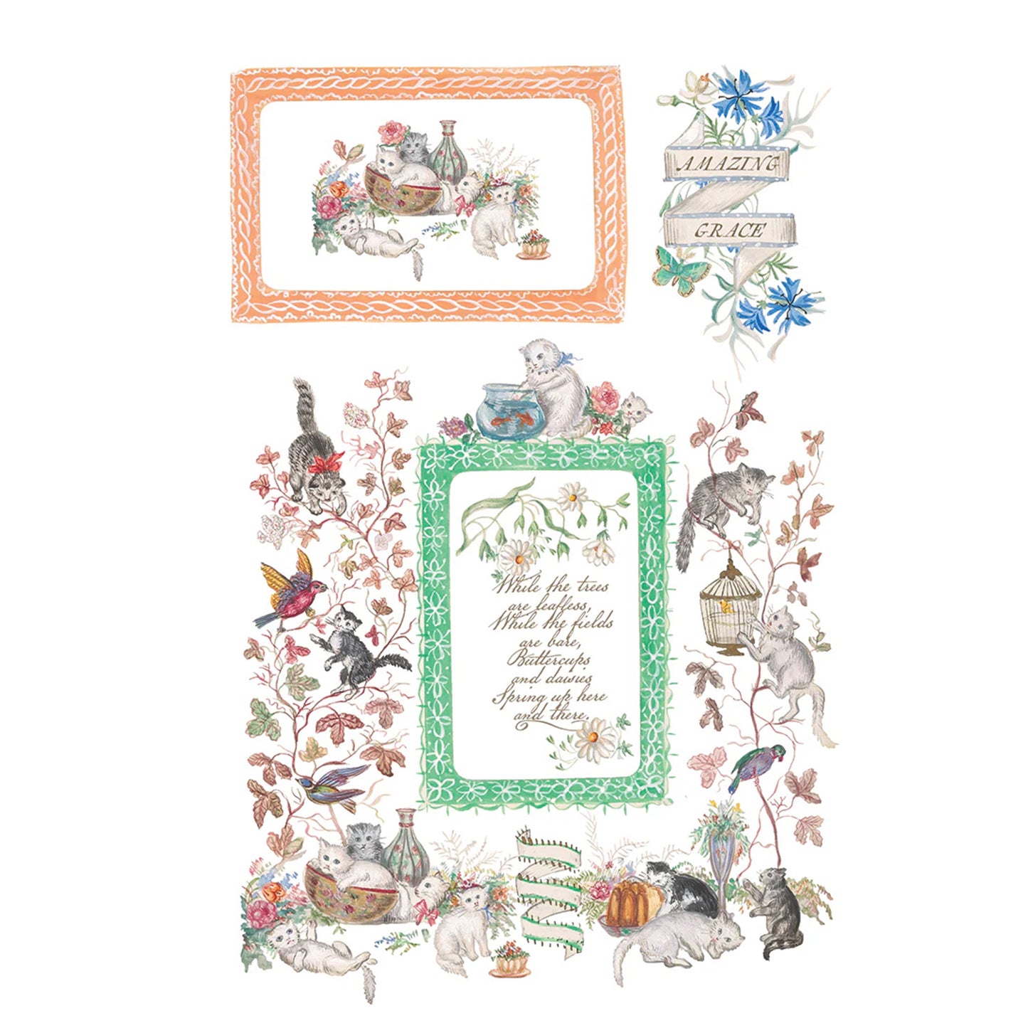 IOD Emily Clare Decor Transfer by Iron Orchid Designs Spring 2026
