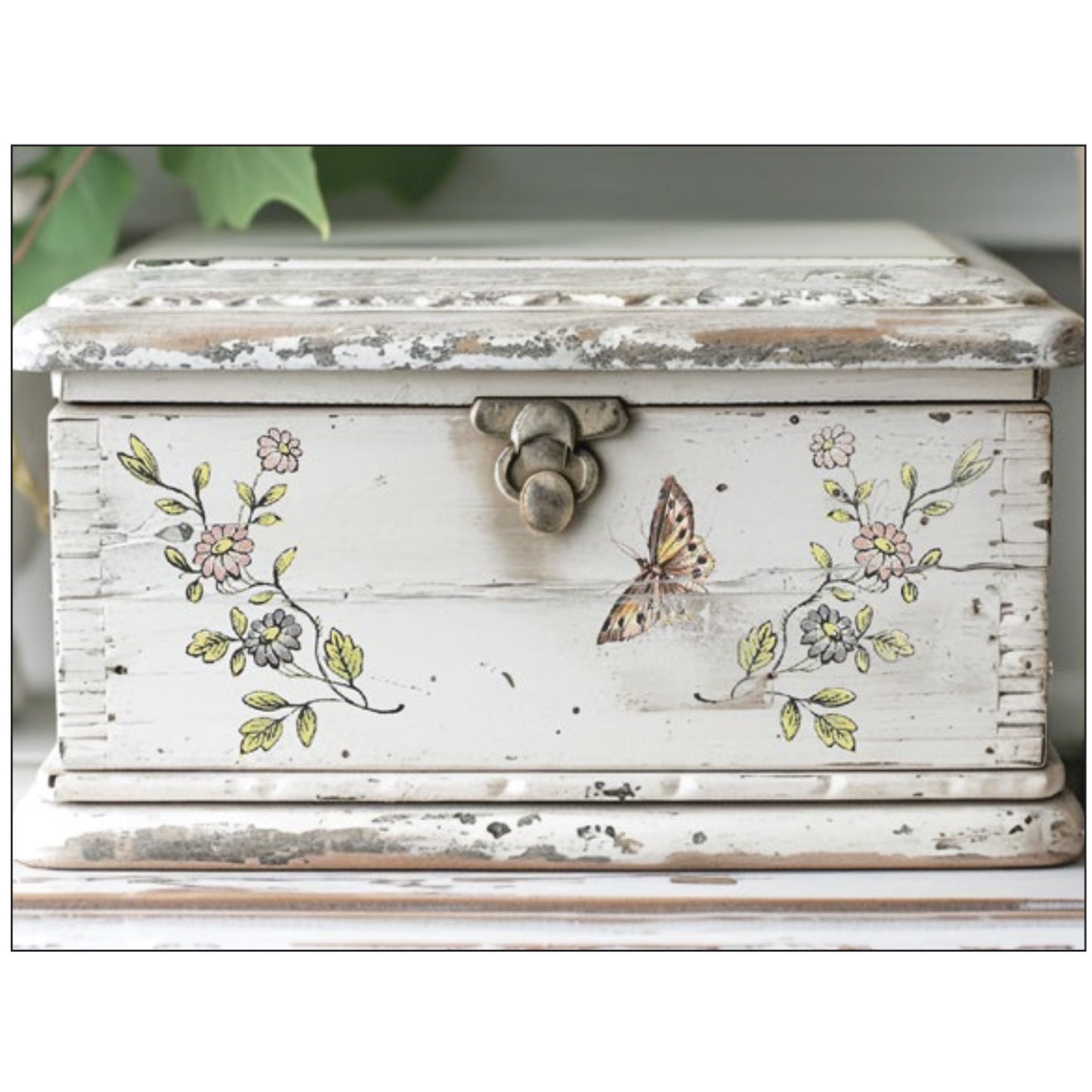 IOD Fairytale Florals Decor Transfer - Iron Orchid Designs