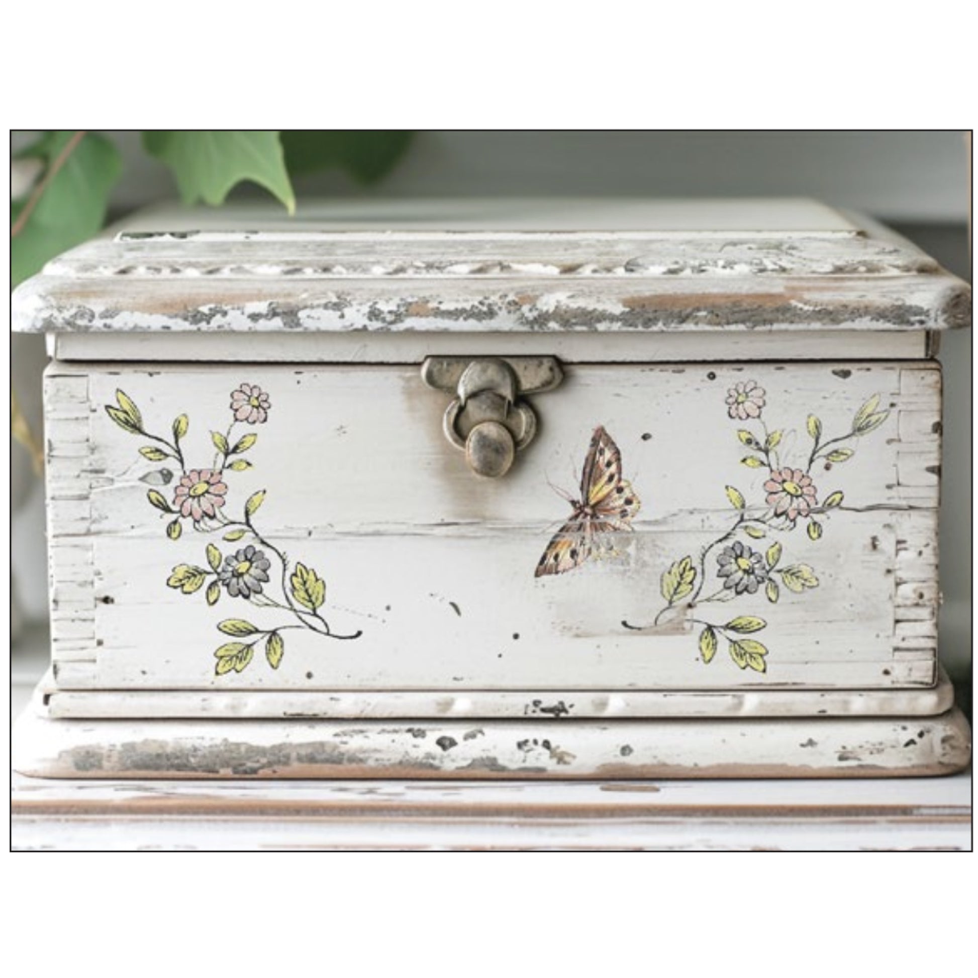IOD Fairytale Florals Decor Transfer - Iron Orchid Designs