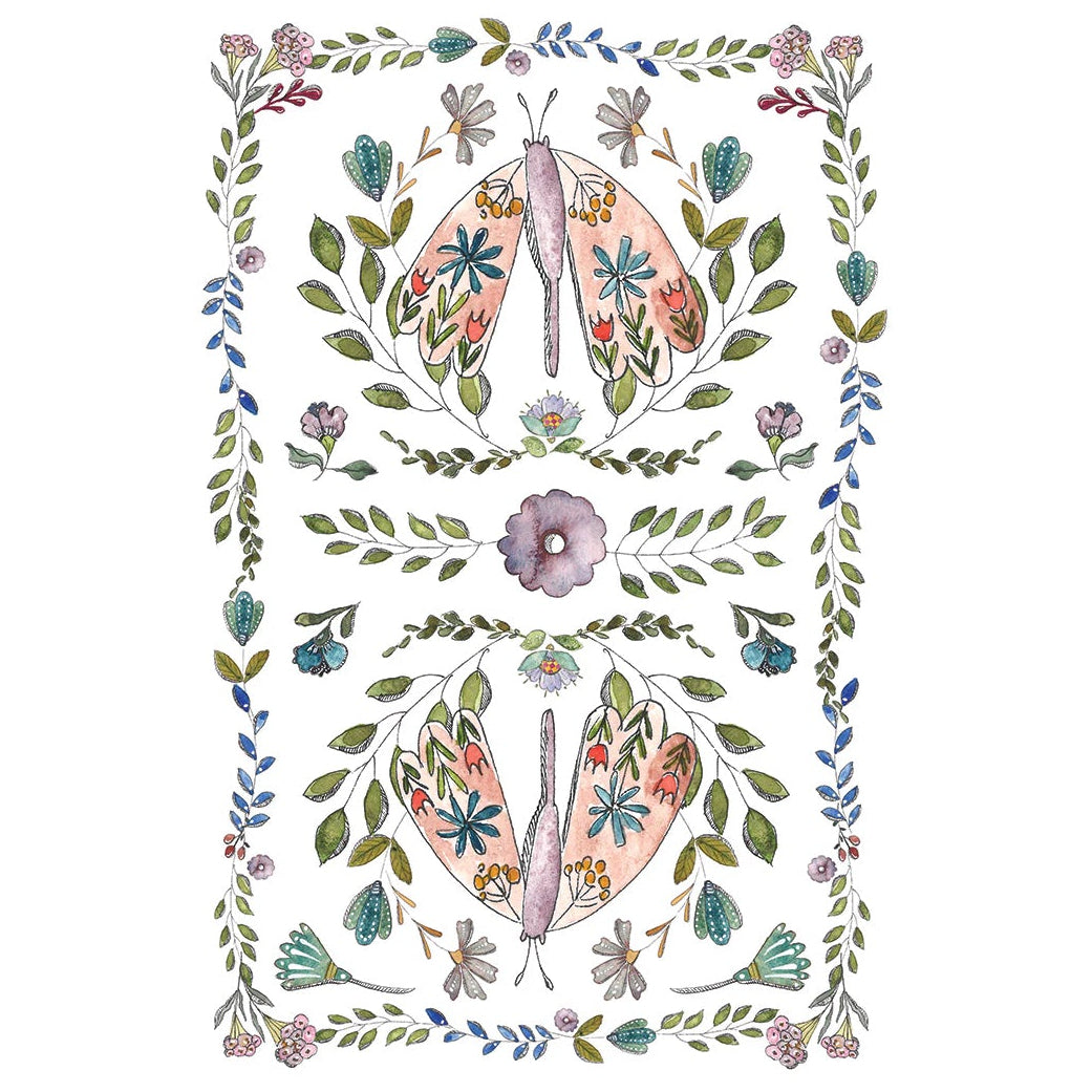 IOD Fern Fables Decor Transfer by Iron Orchid Designs - Summer 2026