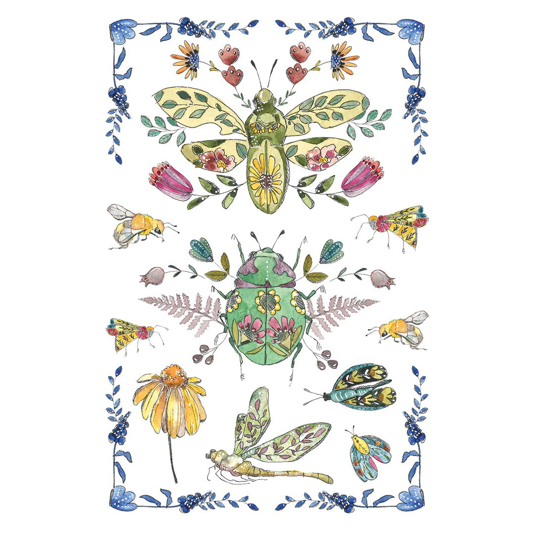 IOD Fern Fables Decor Transfer by Iron Orchid Designs - Summer 2026