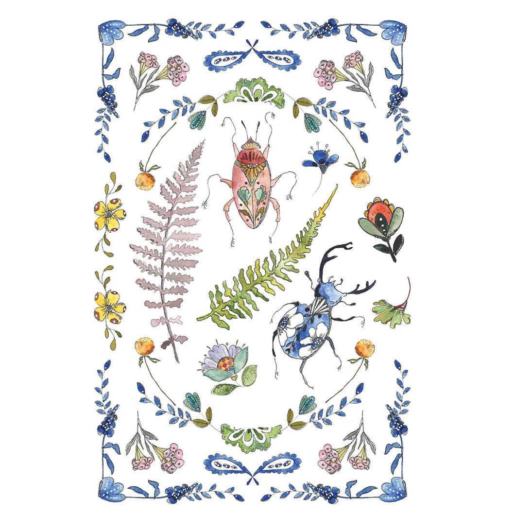 IOD Fern Fables Decor Transfer by Iron Orchid Designs - Summer 2026