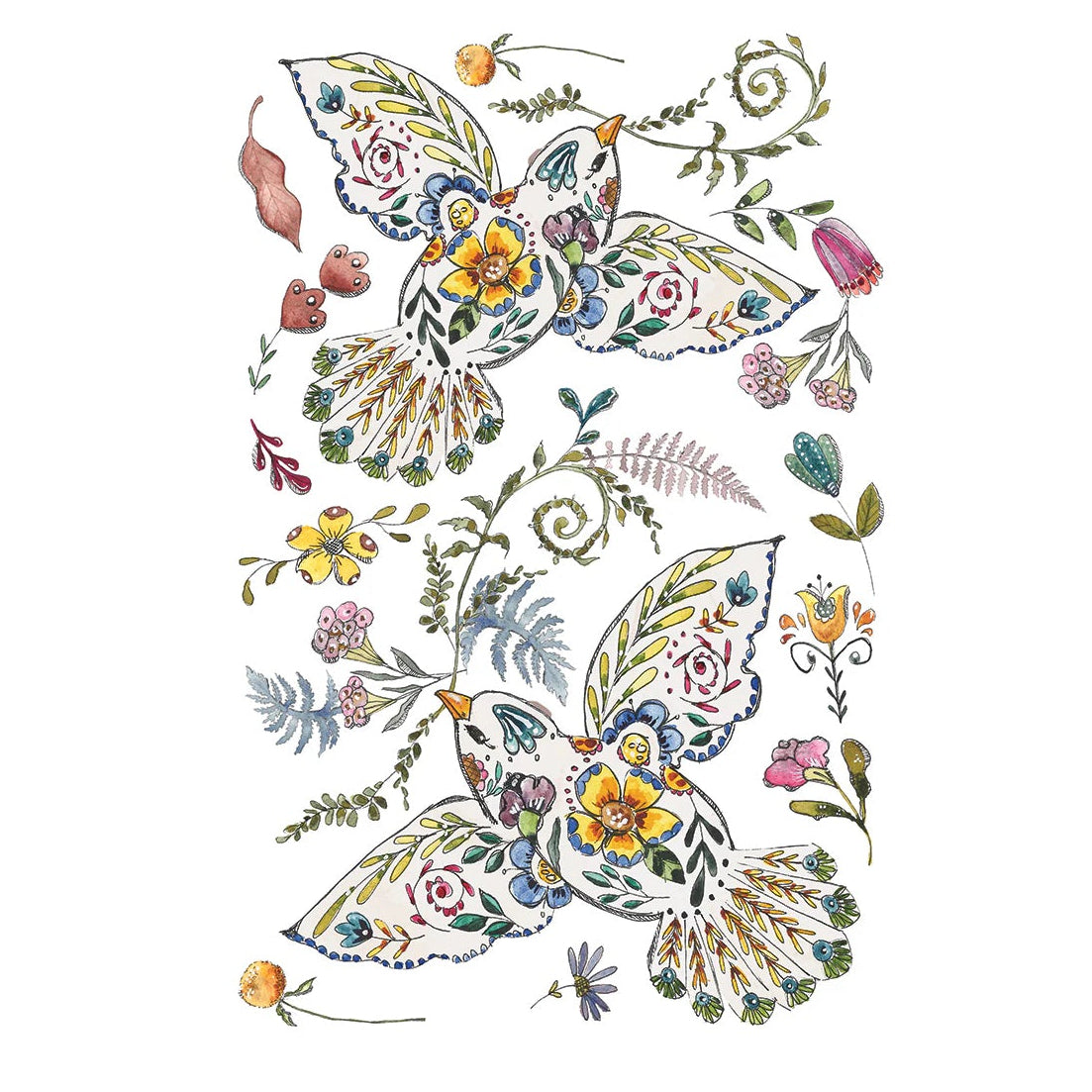 IOD Fern Fables Decor Transfer by Iron Orchid Designs - Summer 2026