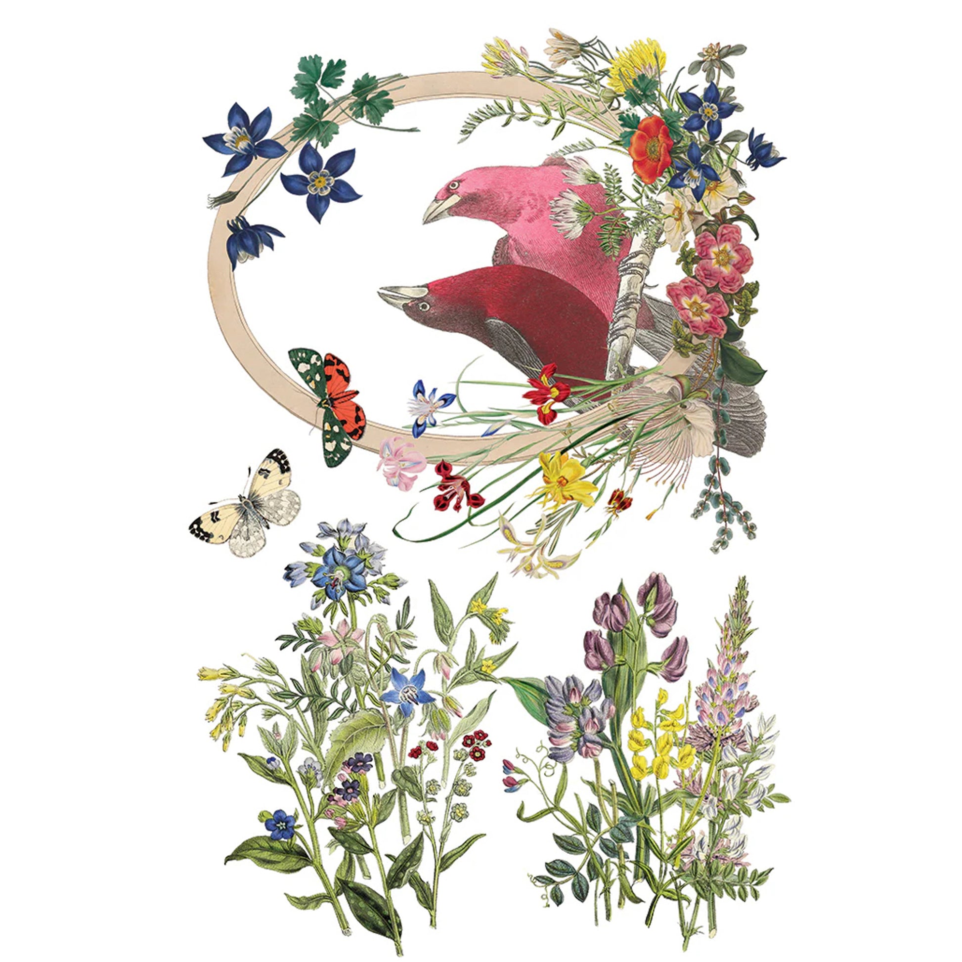 IOD Flora Greca Decor Transfer by Iron Orchid Designs Spring 2026