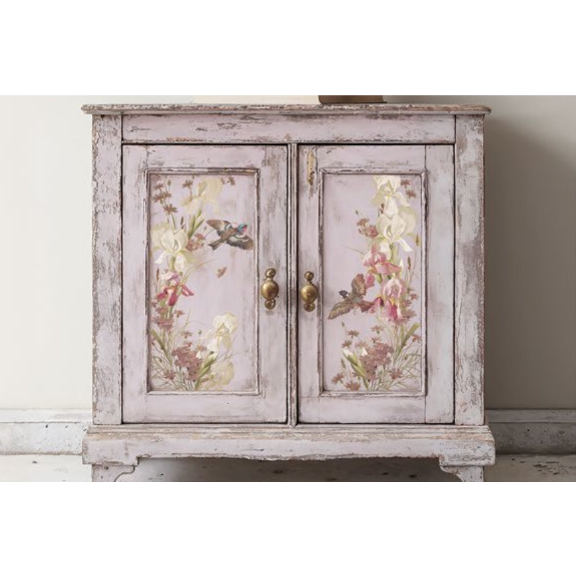 IOD Flowers By The Poets Decor Transfer by Iron Orchid Designs
