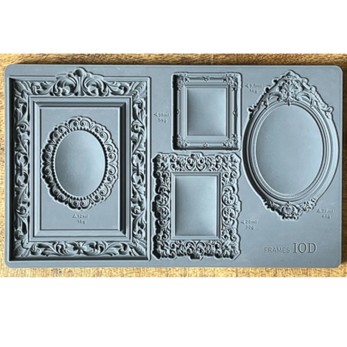 IOD Frames Decor Mould by Iron Orchid Designs - 6x10 Silicone Mold