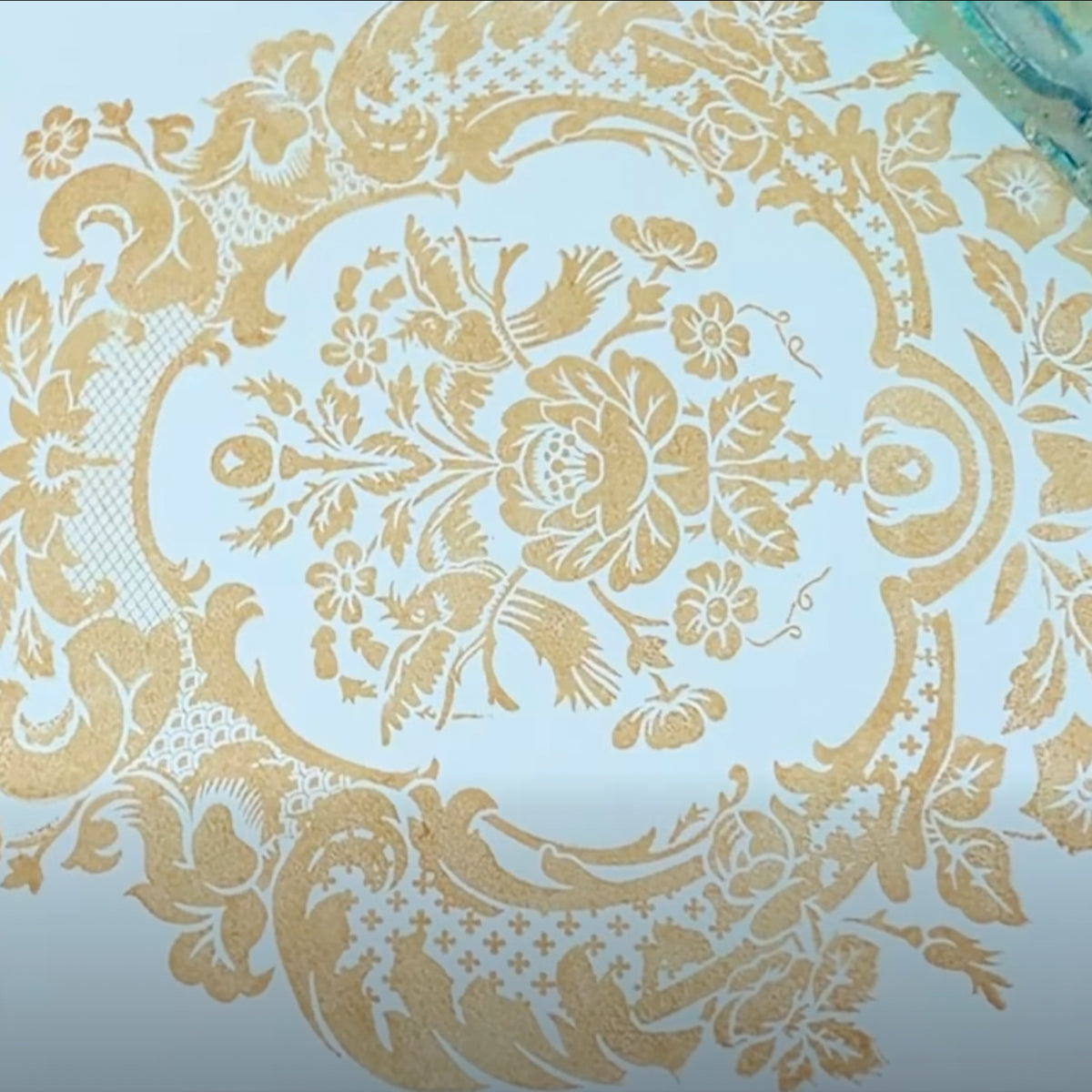 IOD Gold Shimmer Pre-Filled Ink Pad - Iron Orchid Designs