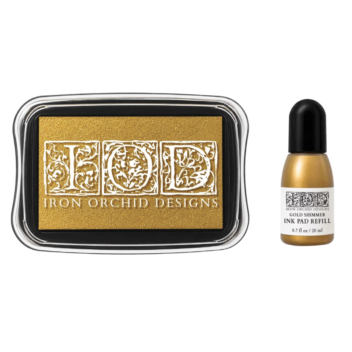 IOD Gold Shimmer Ink Refill - Iron Orchid Designs