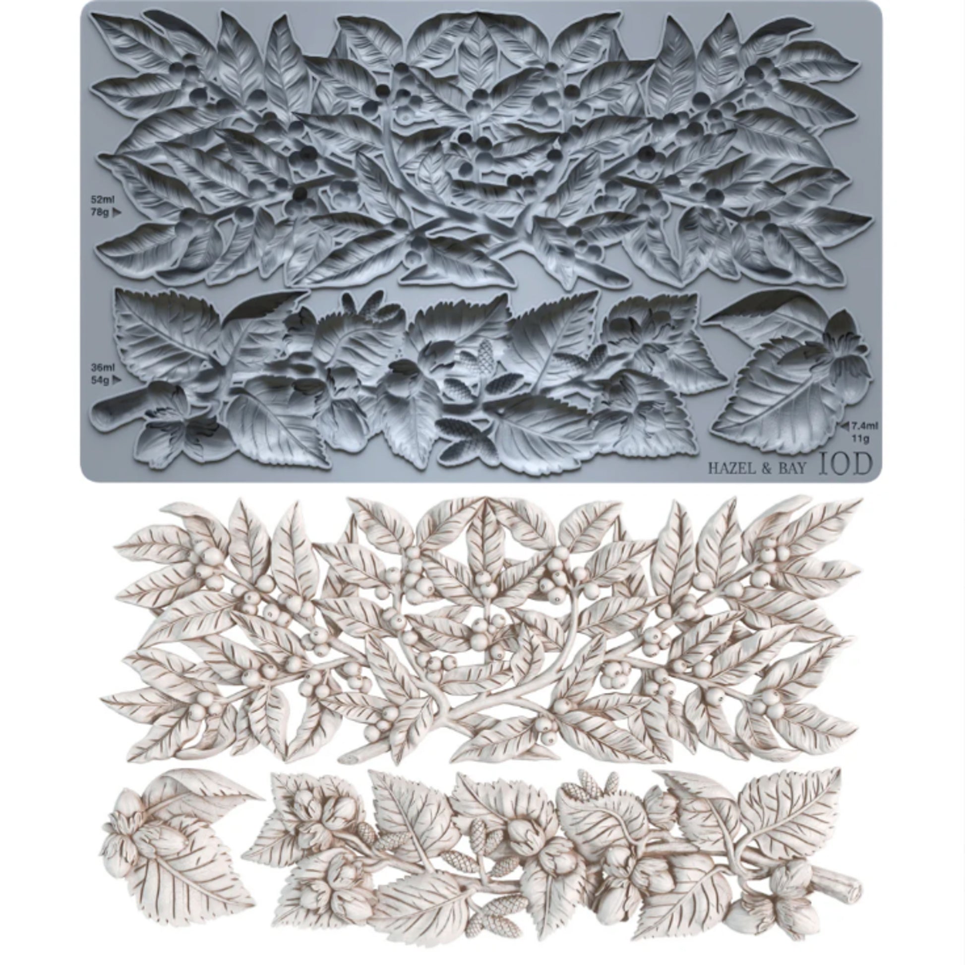 IOD Hazel & Bay Decor Mould by Iron Orchid Designs - Winter 2026