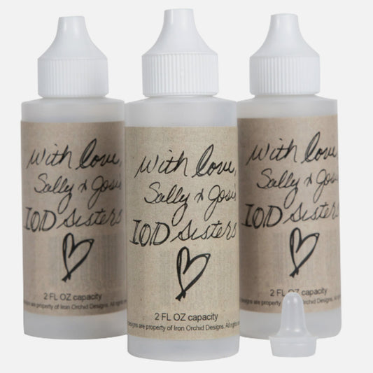 IOD Ink Mixing Bottles by Iron Orchid Designs - 3 Pack 2oz Each