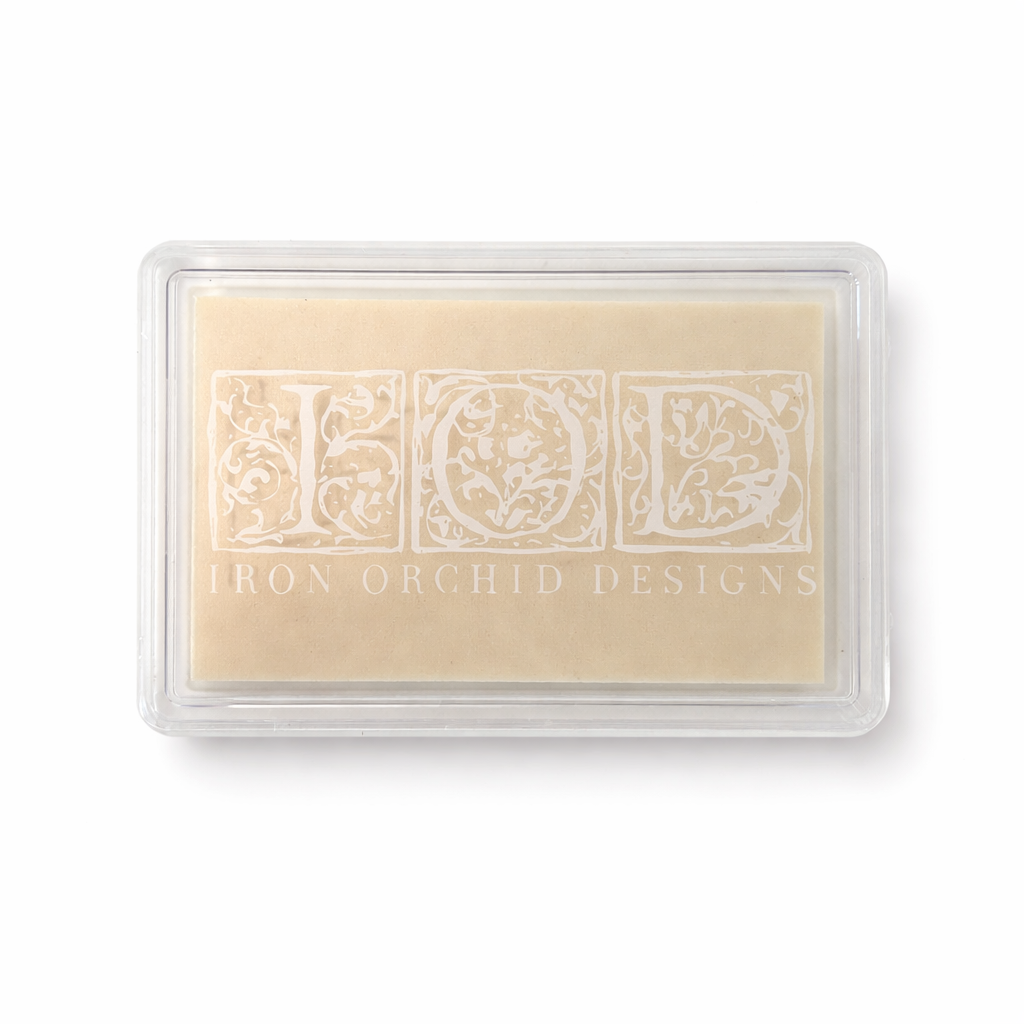 IOD Blank Ink Pad by Iron Orchid Designs - 4" x 2.75" Reusable