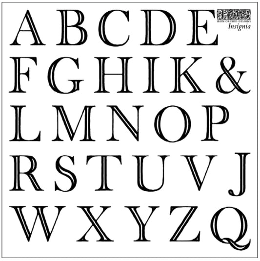 IOD Insignia Decor Stamp - Iron Orchid Designs