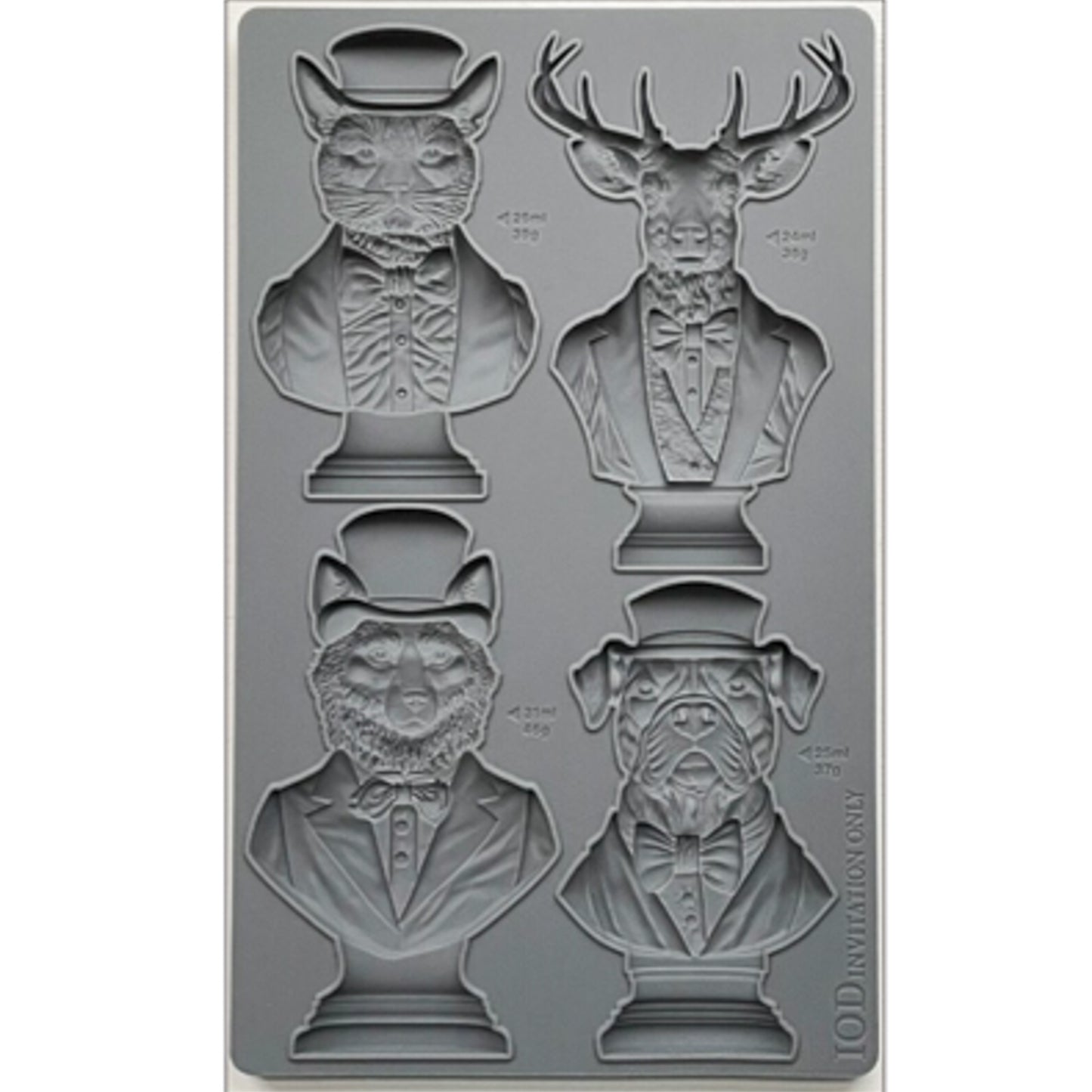 IOD Invitation Only Decor Mould by Iron Orchid Designs - 6x10 Silicone