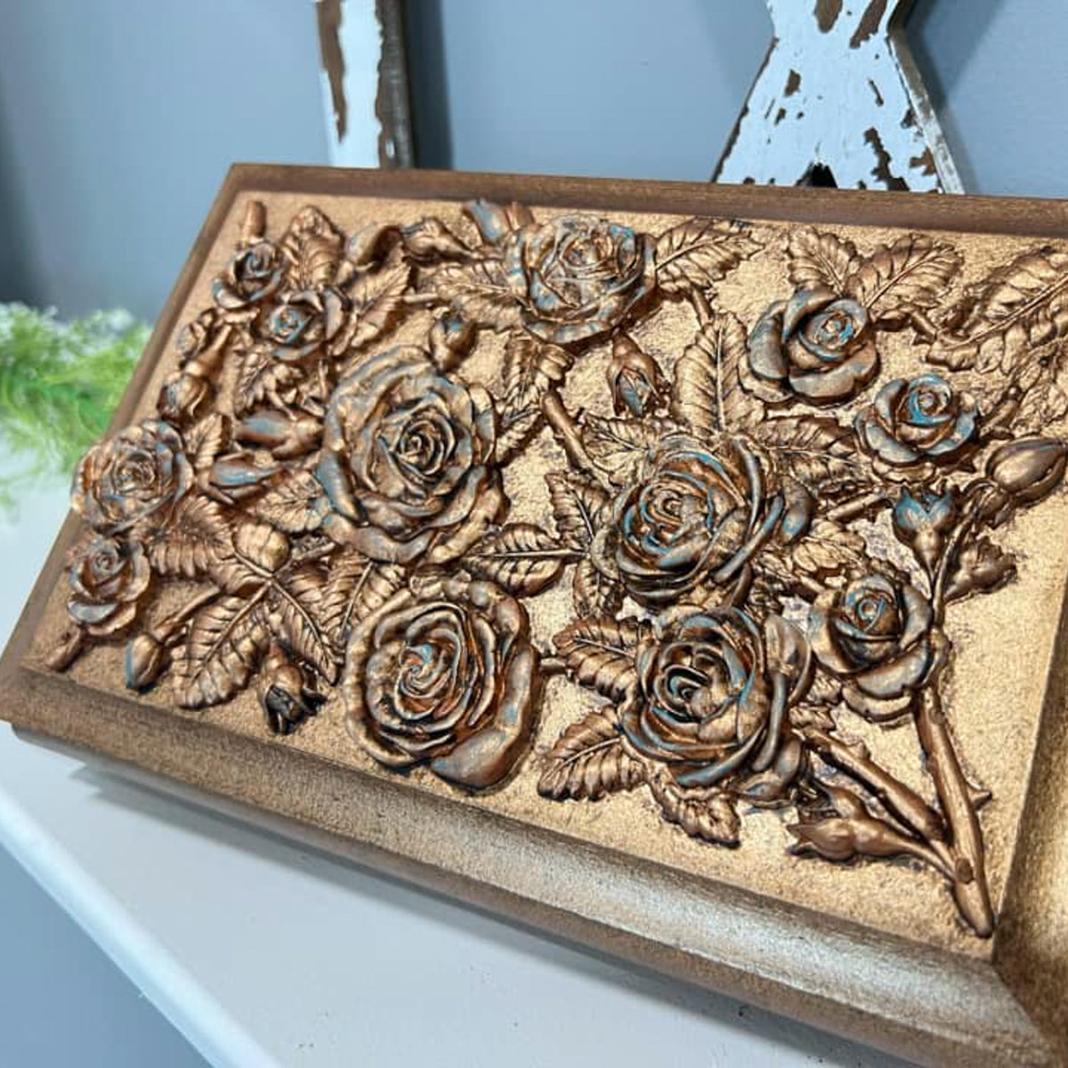 IOD Juliette Decor Mould by Iron Orchid Designs - 6x10 Silicone