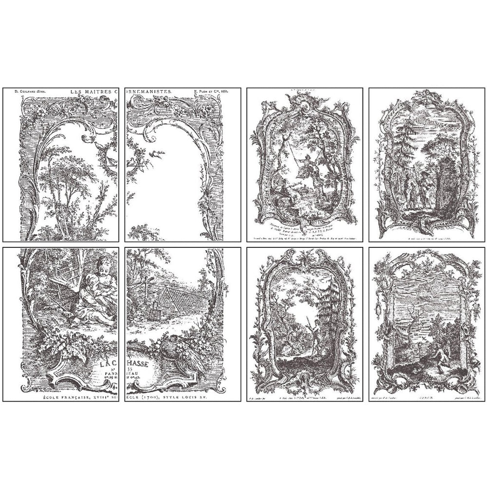 IOD La Chasse Paint Inlay - Iron Orchid Designs