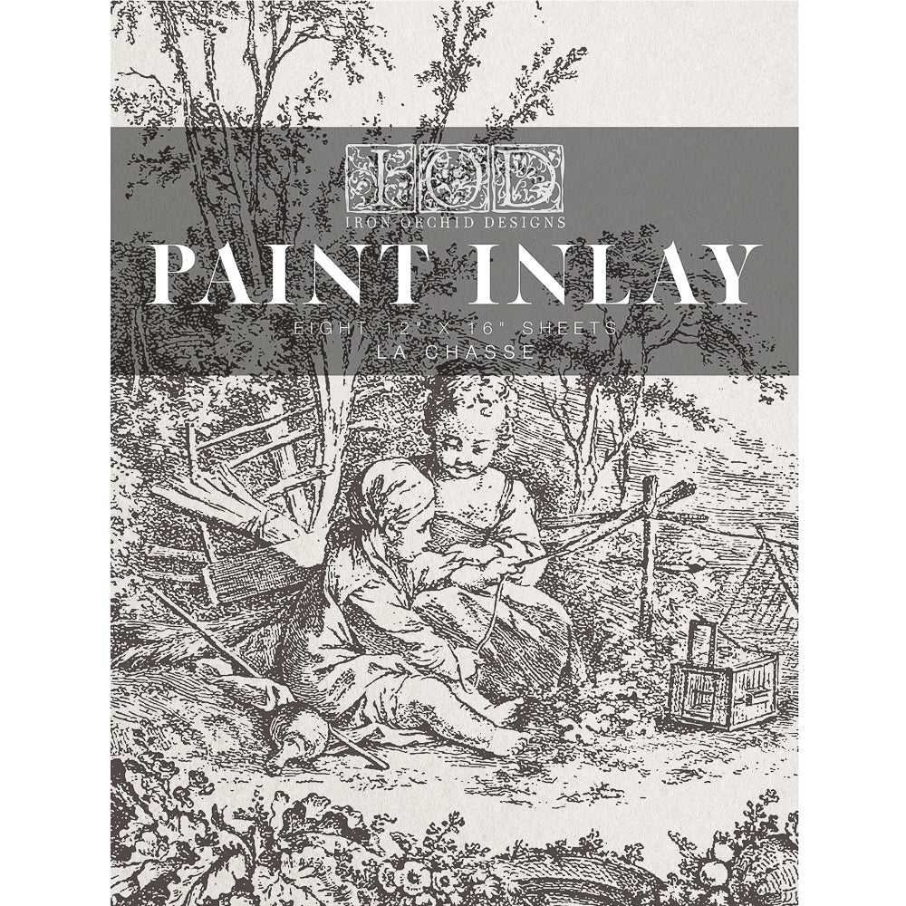 IOD La Chasse Paint Inlay - Iron Orchid Designs