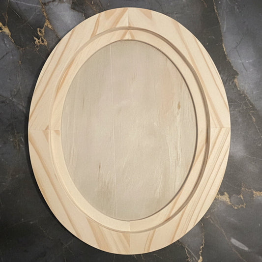 IOD Large Oval Wood Blank - Iron Orchid Designs - Double Sided