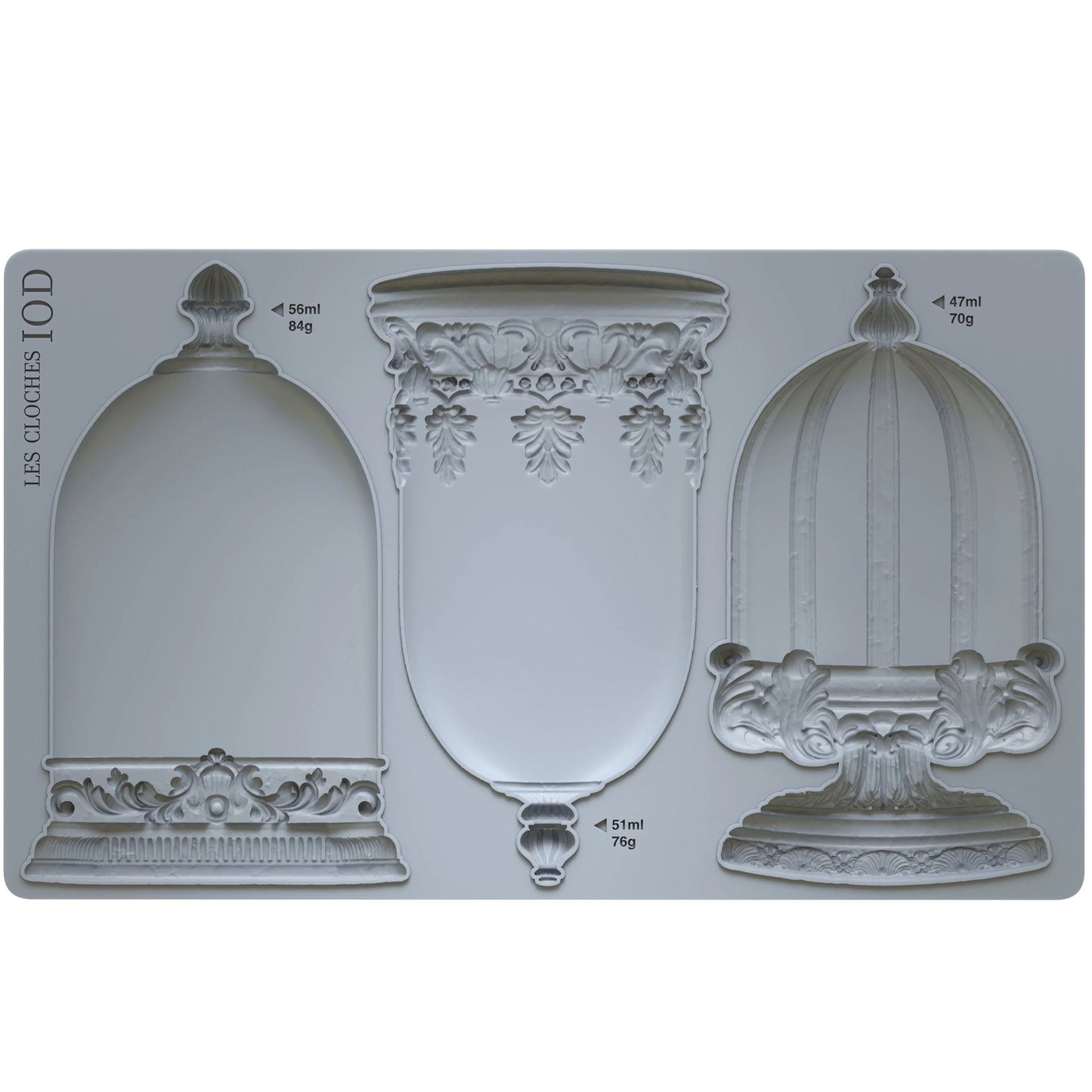 IOD Les Cloches Decor Mould by Iron Orchid Designs - 6x10 Silicone