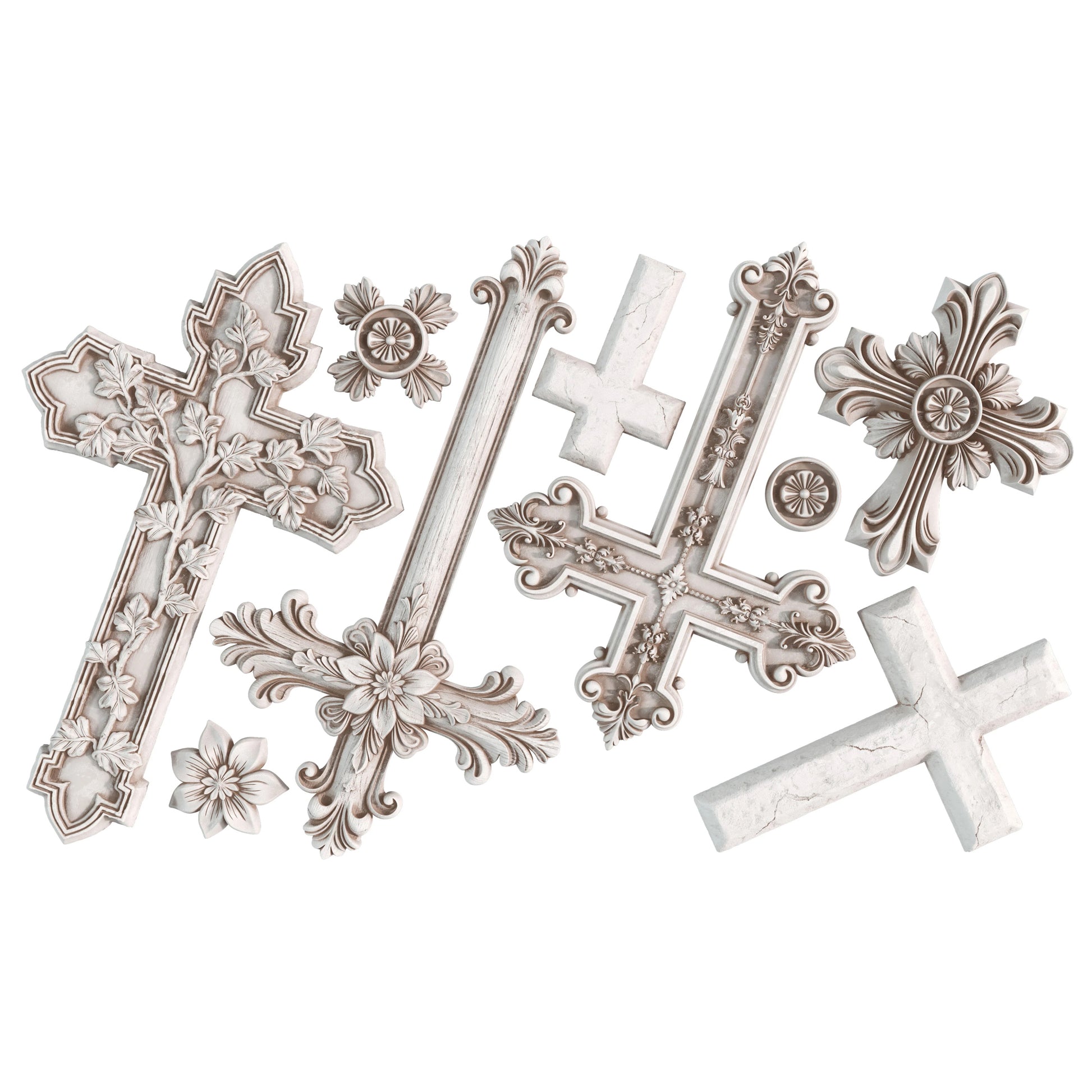 IOD Les Croix Decor Mould by Iron Orchid Designs - Spring 2026