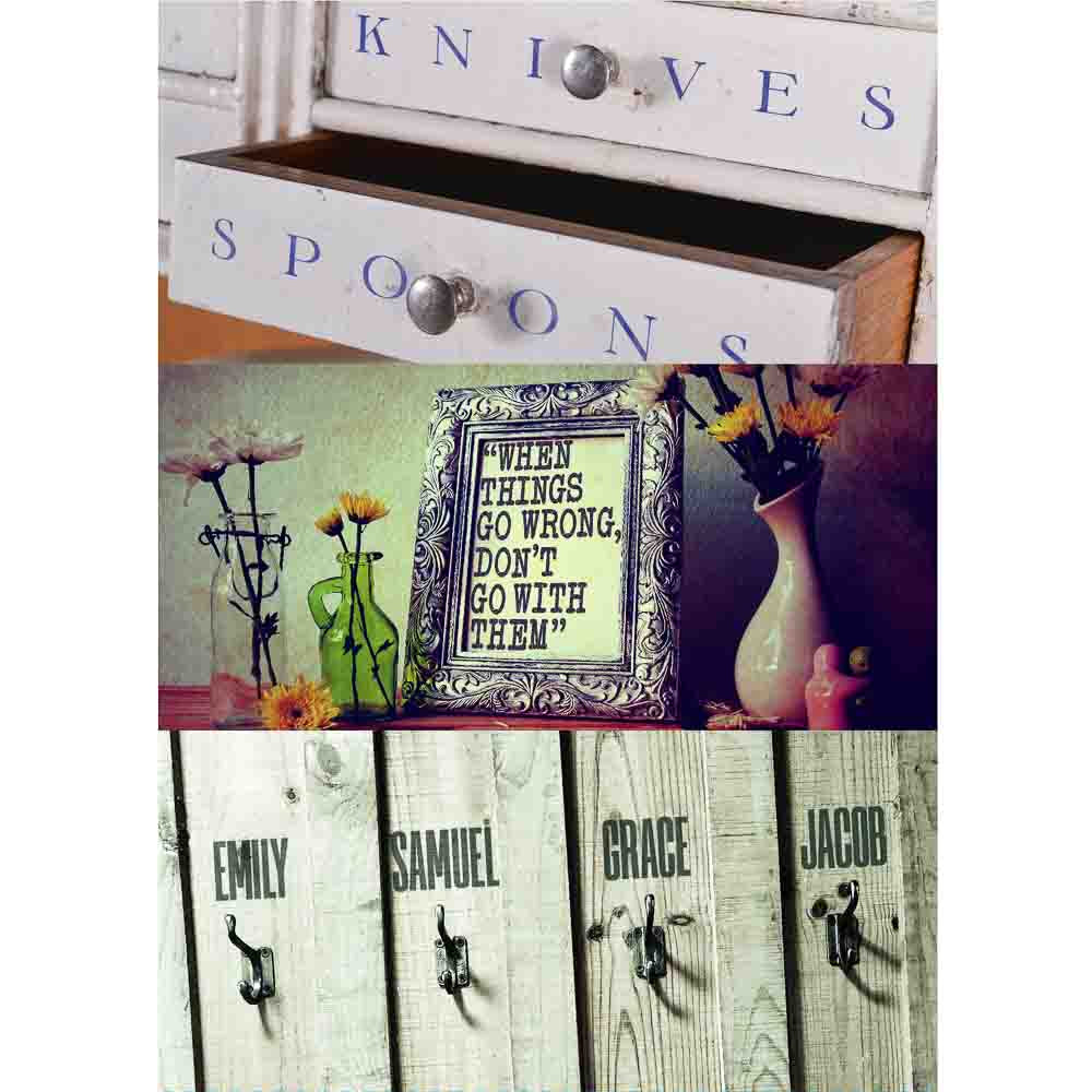 IOD Letterpress Decor Stamp - Iron Orchid Designs