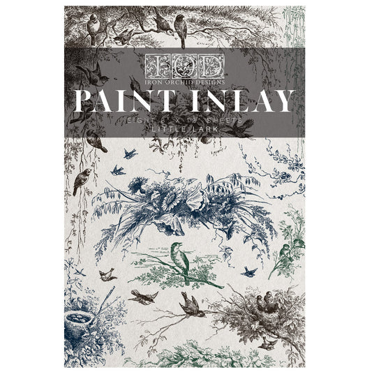 IOD Little Lark Paint Inlay by Iron Orchid Designs - Summer 2026