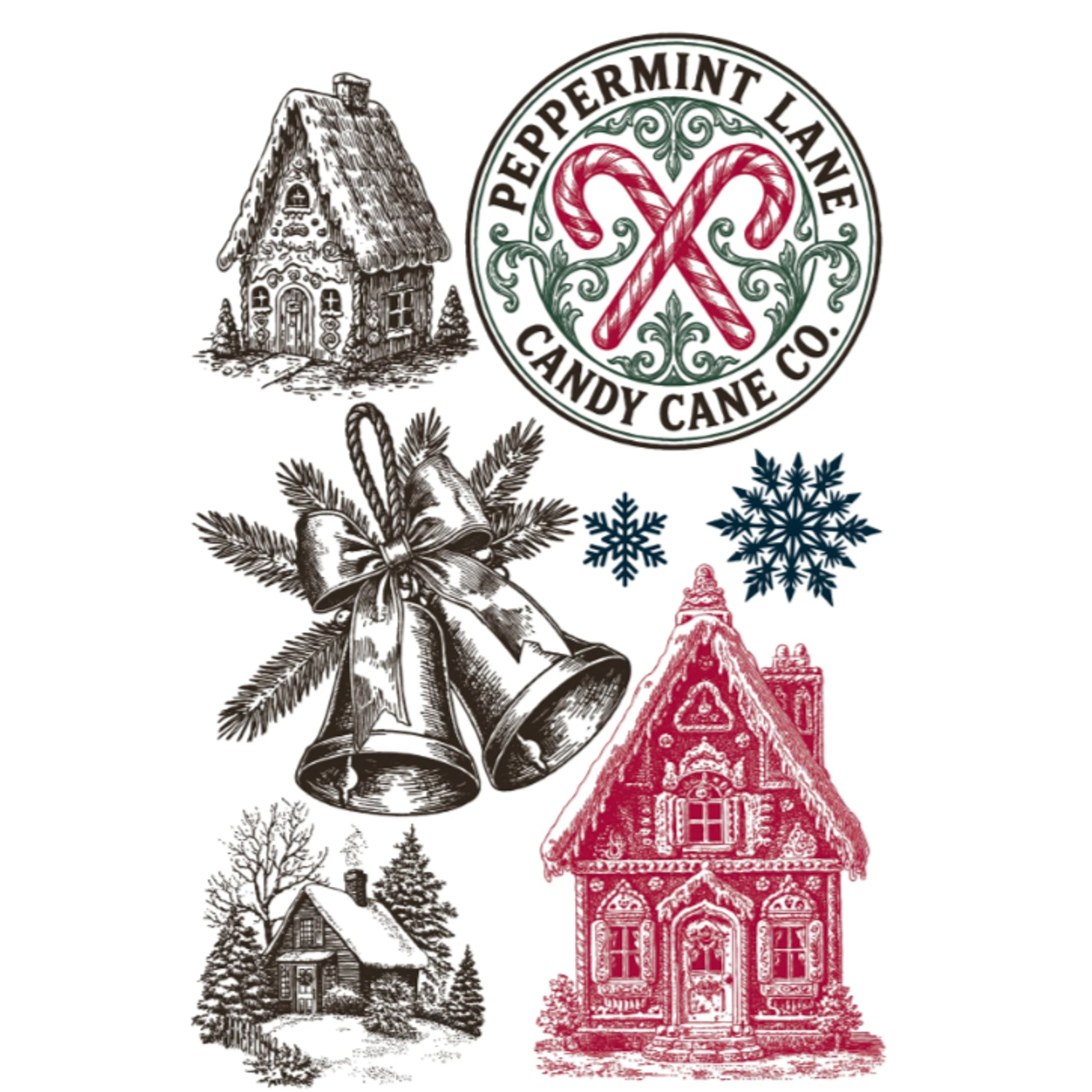 IOD The North Pole Co Paint Inlay by Iron Orchid Designs - Winter 2026