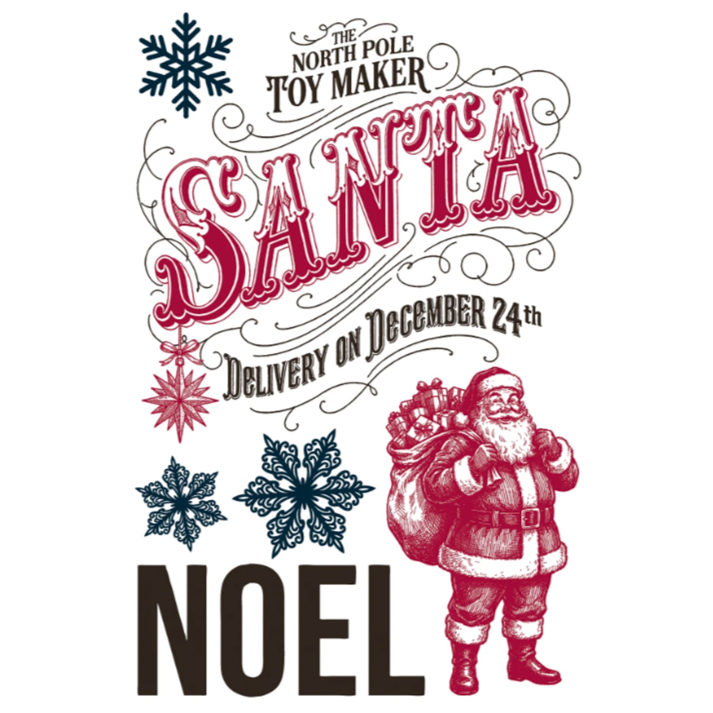 IOD The North Pole Co Paint Inlay by Iron Orchid Designs - Winter 2026