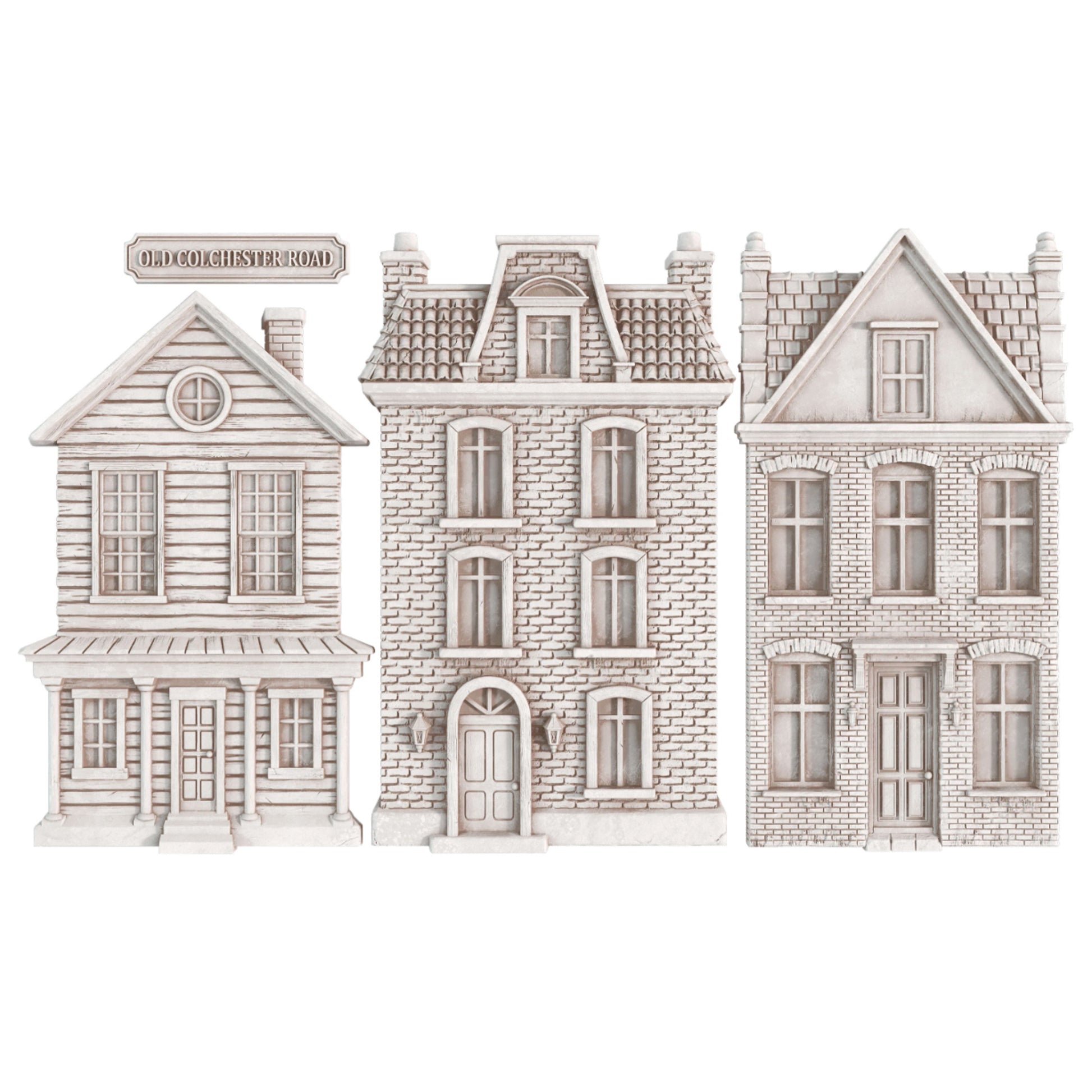 IOD Old Colchester Road Decor Mould by Iron Orchid Designs - 6"x10"