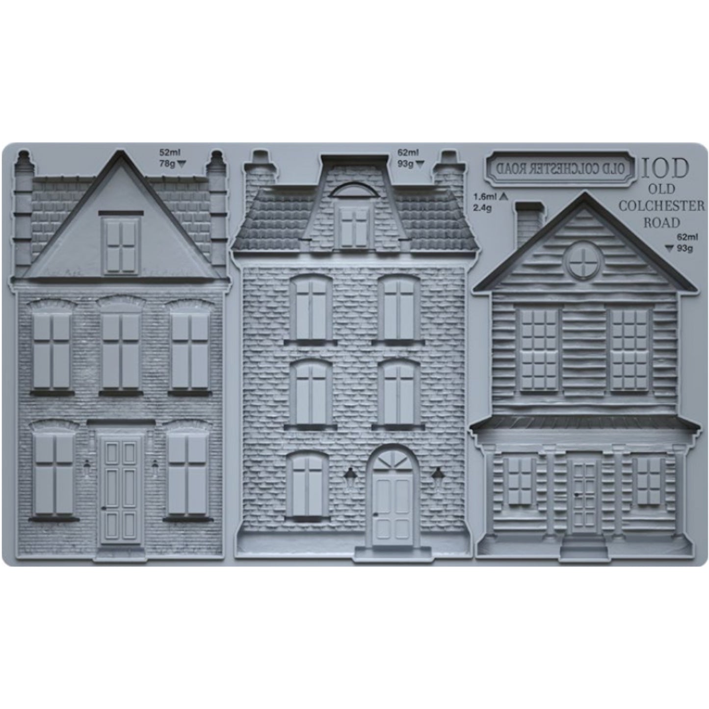 IOD Old Colchester Road Decor Mould by Iron Orchid Designs - 6"x10"