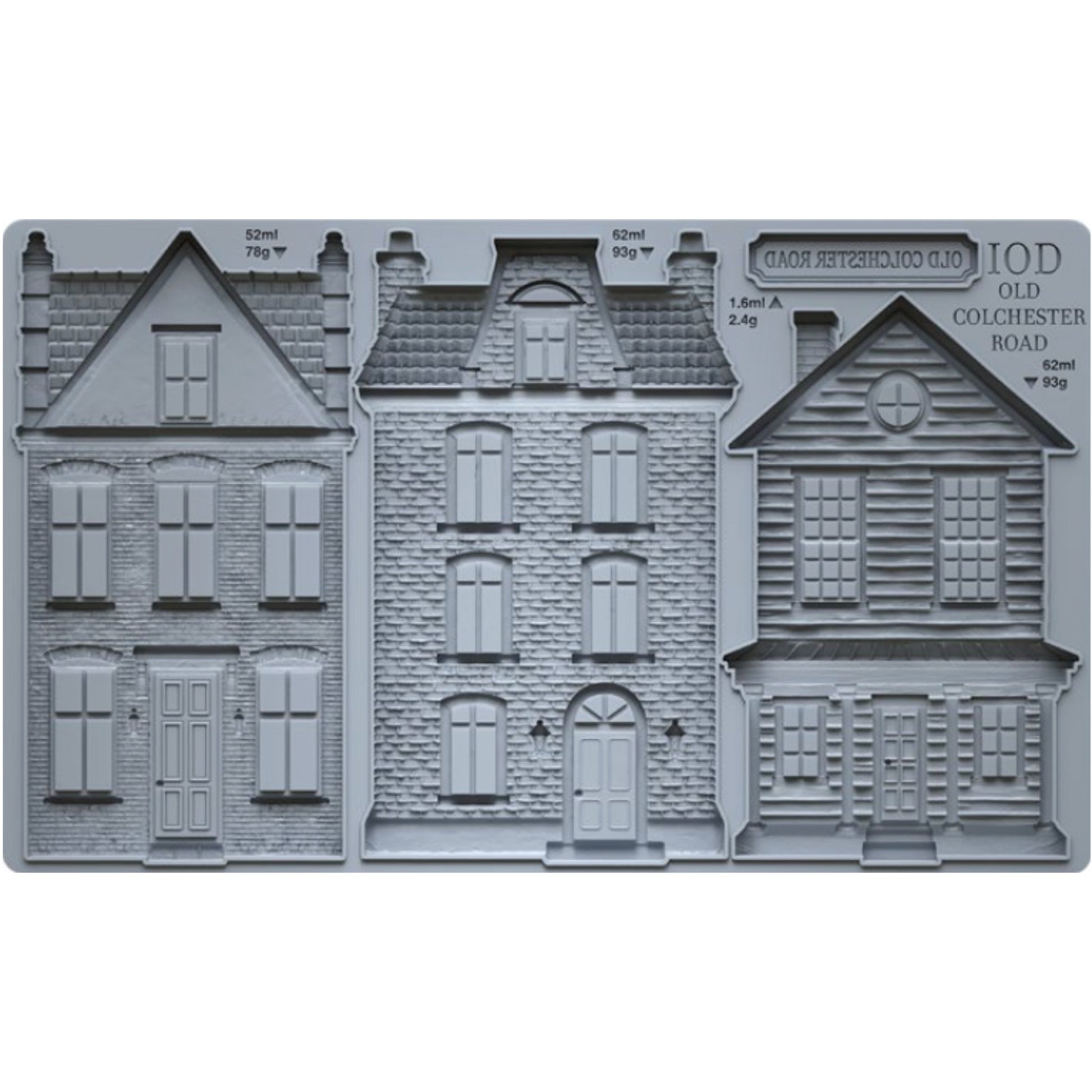 IOD Old Colchester Road Decor Mould by Iron Orchid Designs - 6"x10"
