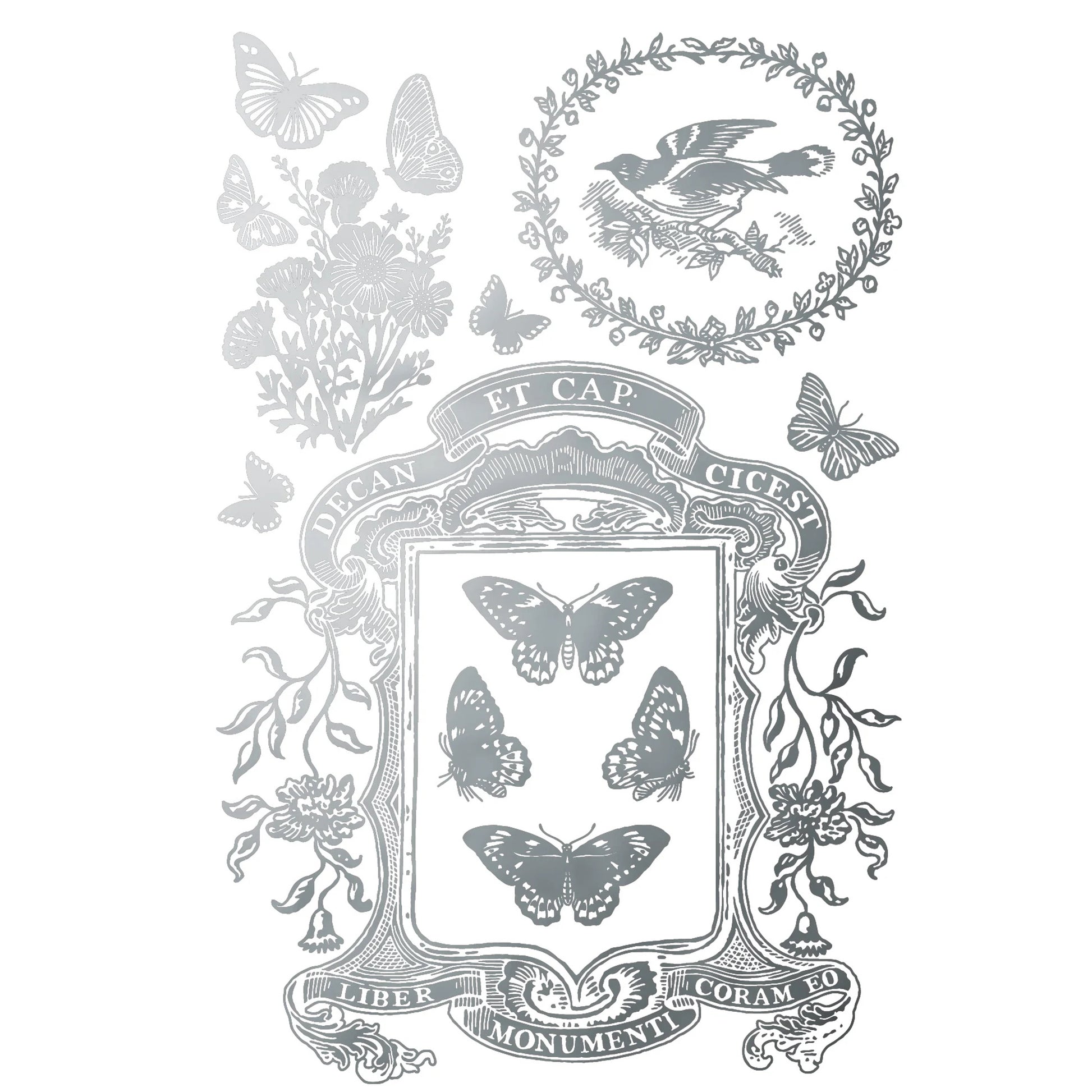 IOD Papillon Foil Decor Transfer by Iron Orchid Designs Spring 2026