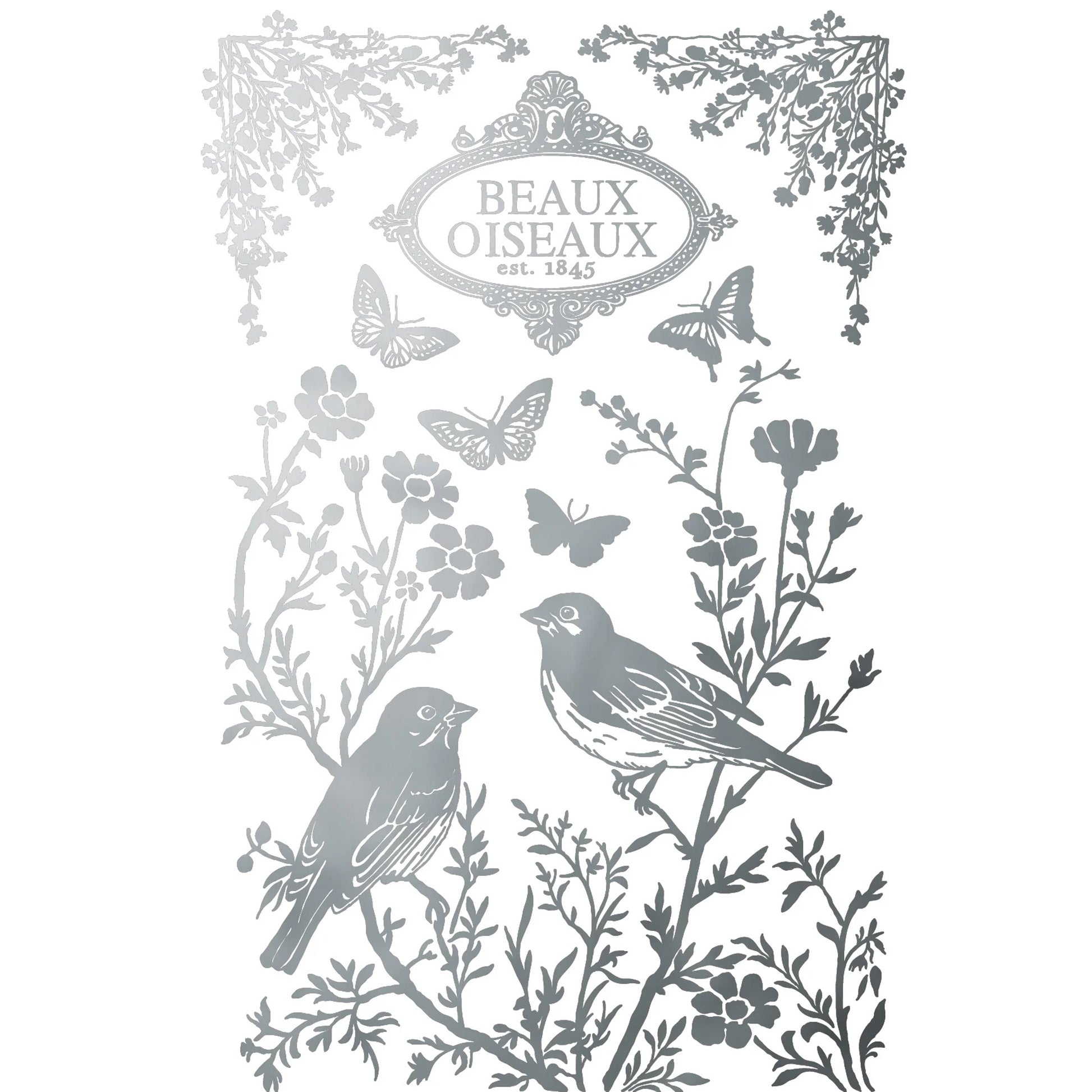 IOD Papillon Foil Decor Transfer by Iron Orchid Designs Spring 2026