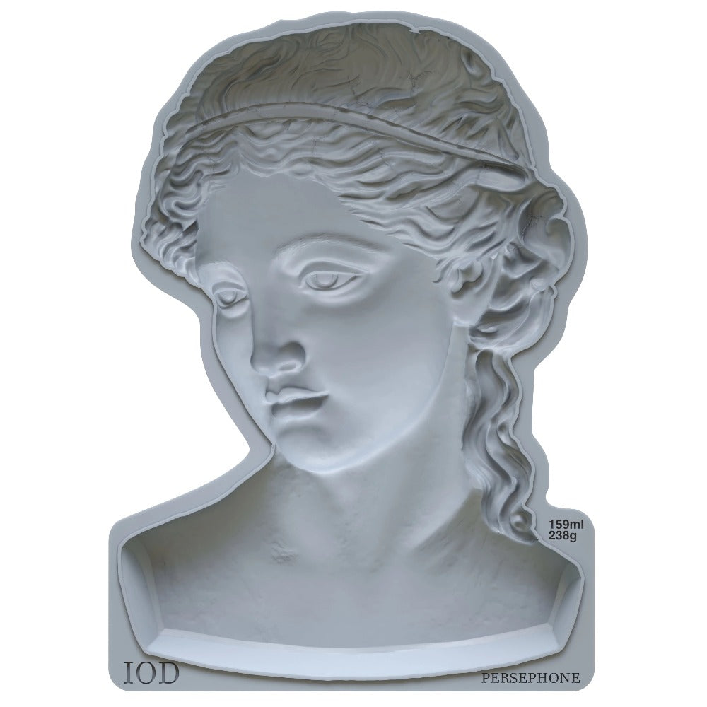 IOD Persephone Decor Mould by Iron Orchid Designs - 5x7 Silicone