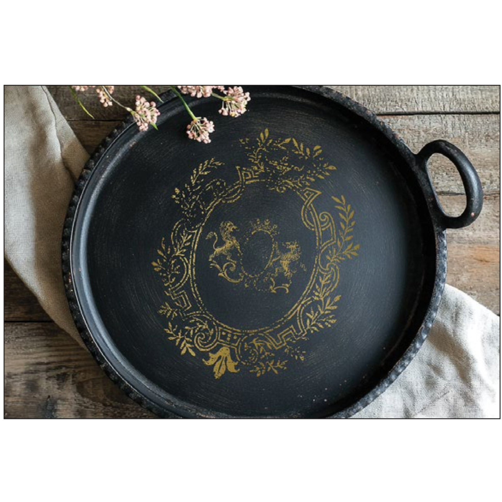 IOD Petits Ornements Gilded Transfer - Iron Orchid Designs