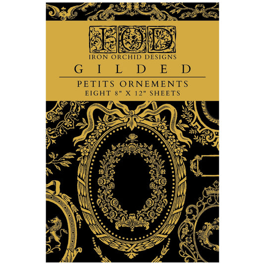 IOD Petits Ornements Gilded Transfer - Iron Orchid Designs