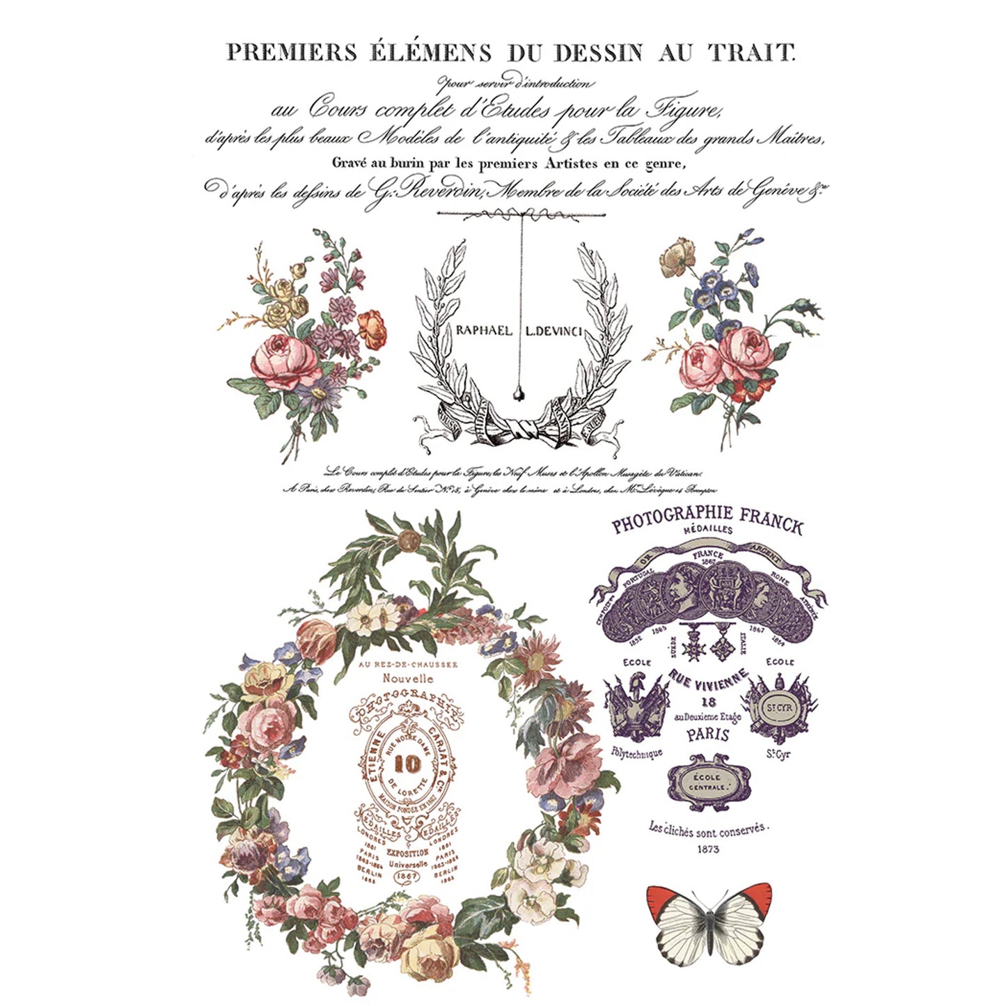 IOD Saint Ouen Decor Transfer by Iron Orchid Designs Spring 2026