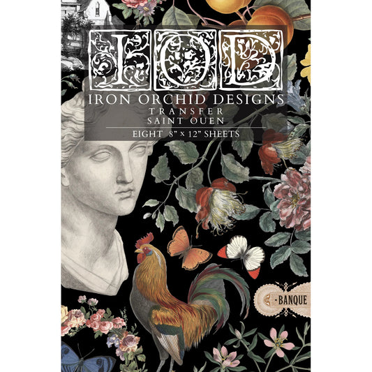 IOD Saint Ouen Decor Transfer by Iron Orchid Designs Spring 2026