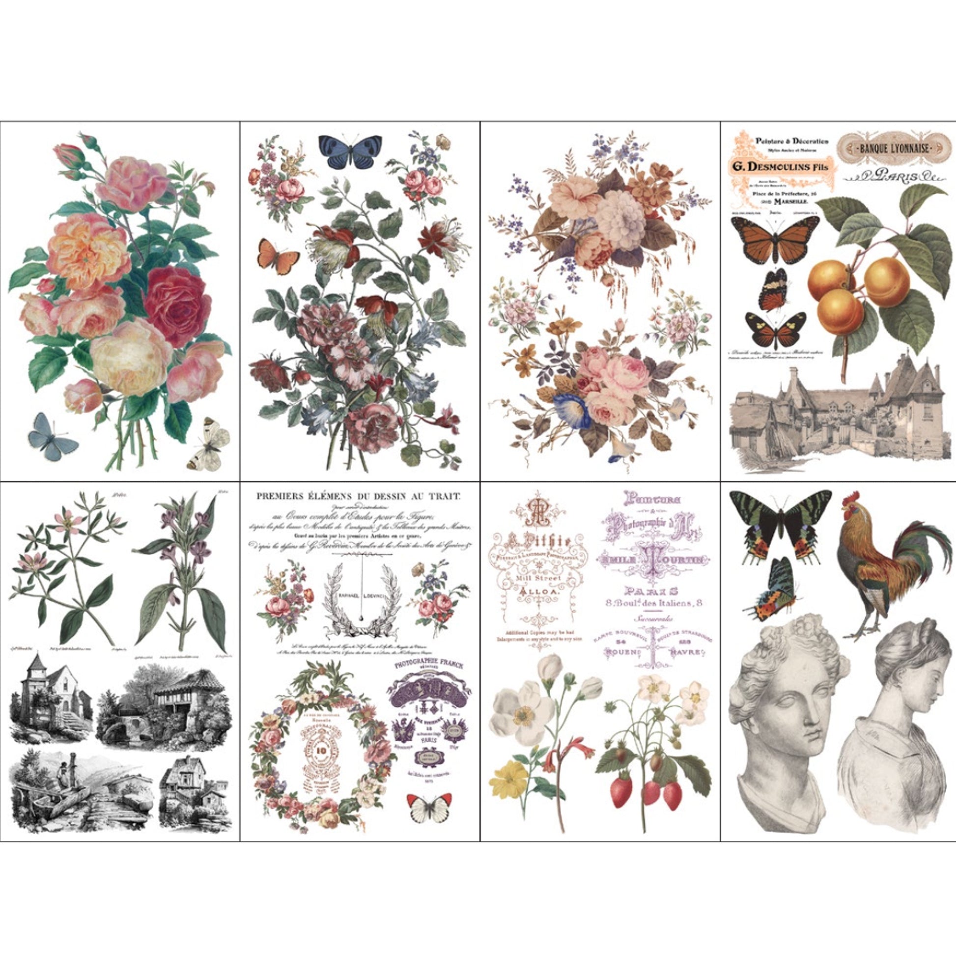 IOD Saint Ouen Decor Transfer by Iron Orchid Designs Spring 2026