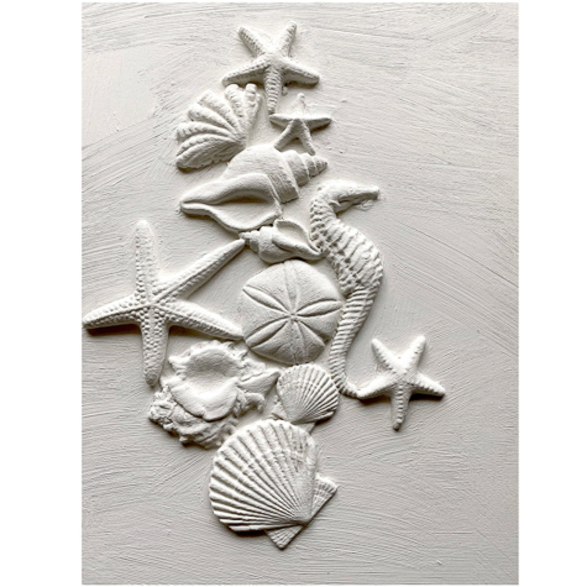 IOD Sea Shells Decor Mould by Iron Orchid Designs - 6x10 Silicone