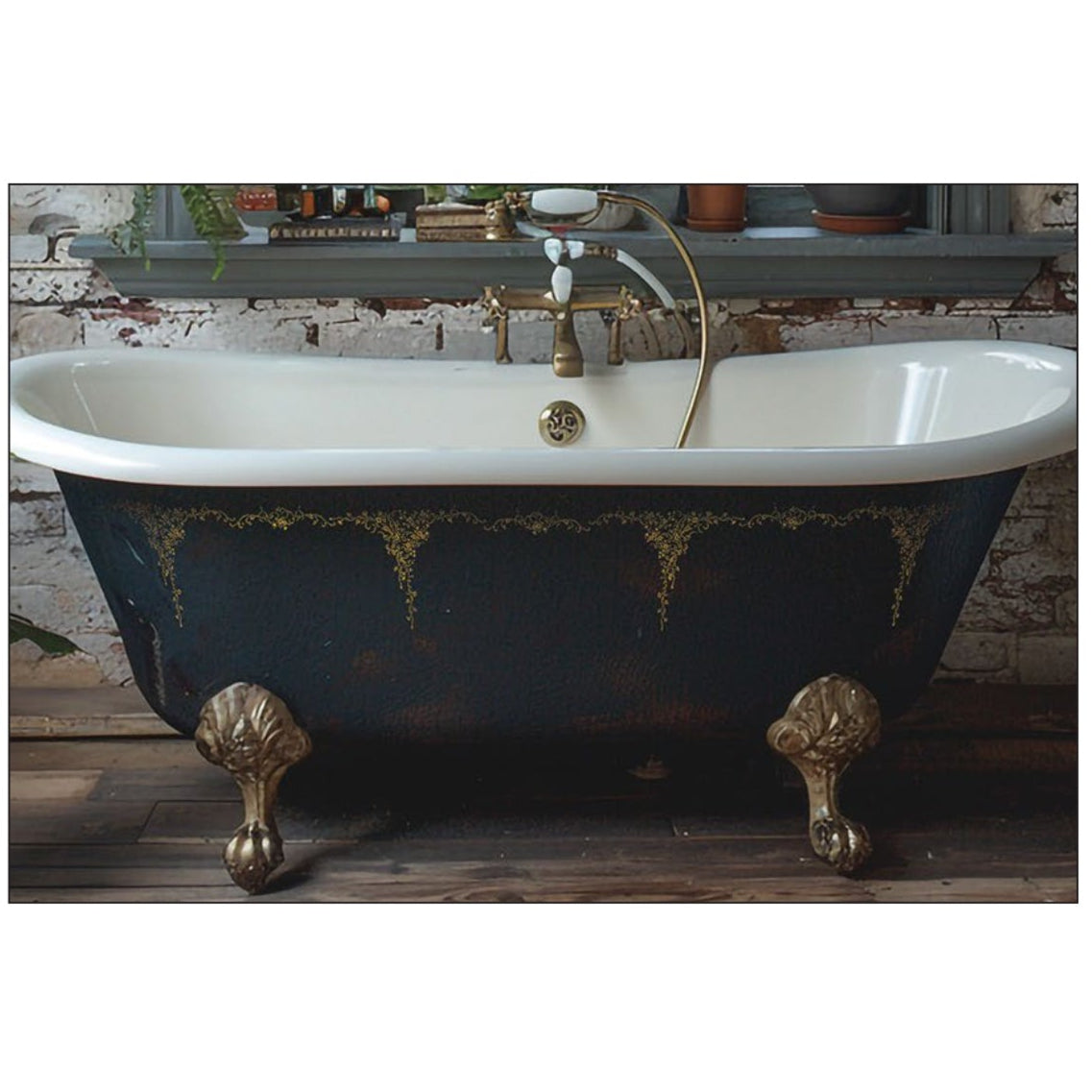 IOD Si Belle Gilded Transfer - Iron Orchid Designs