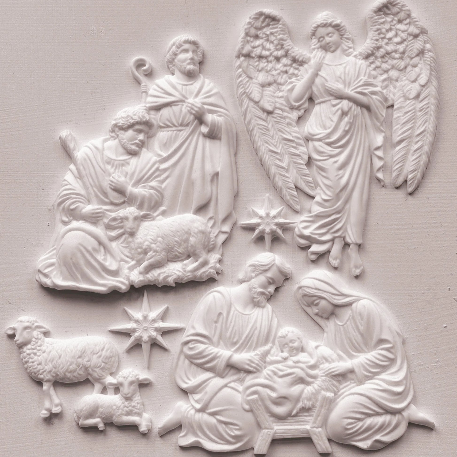 IOD Silent Night Decor Mould by Iron Orchid Designs - Winter 2026
