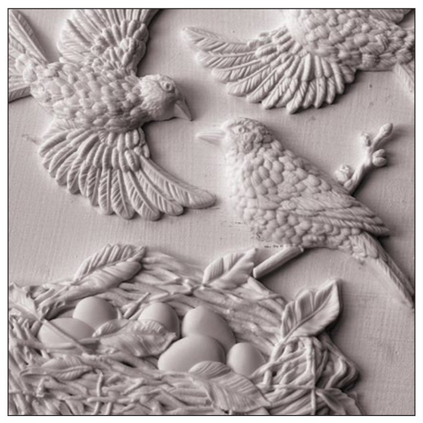 IOD Sparrows Nest Decor Mould - Iron Orchid Designs