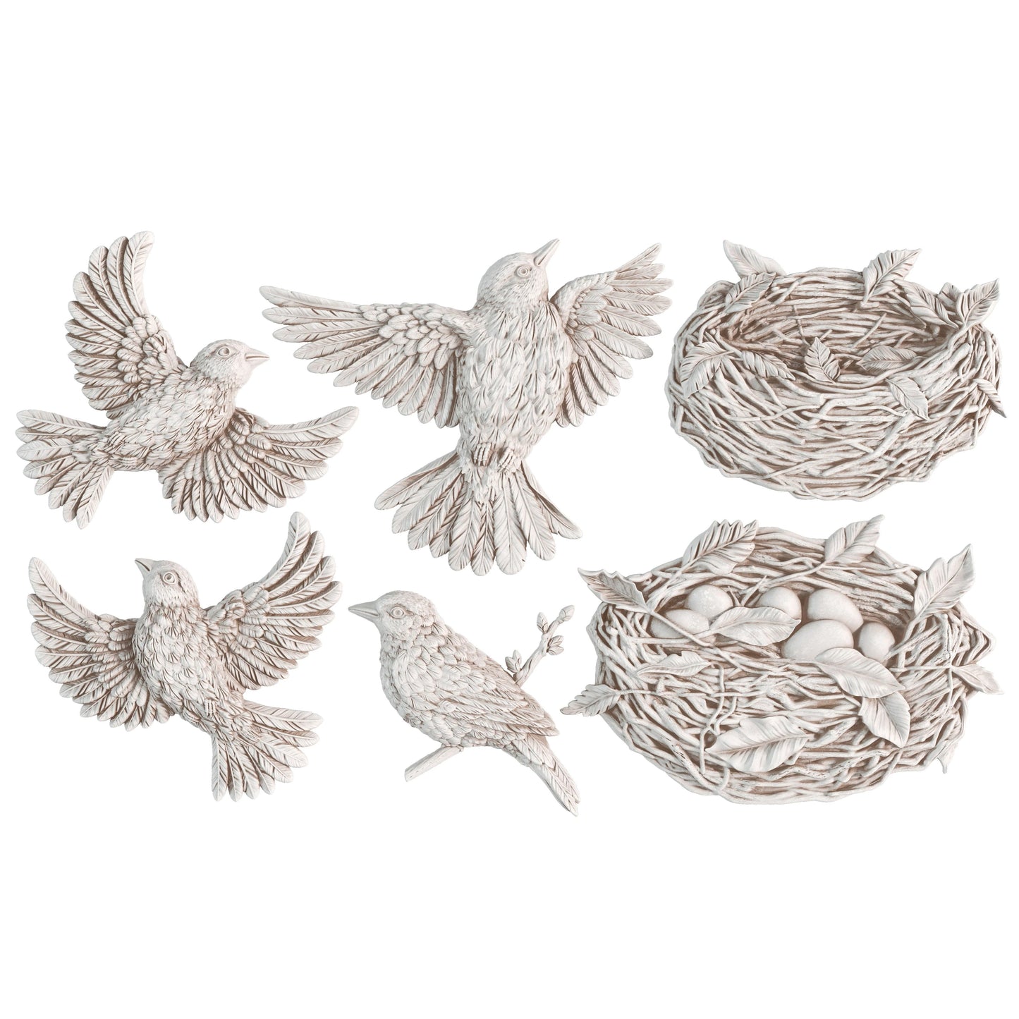 IOD Sparrow's Nest Decor Mould by Iron Orchid Designs - 6x10 Silicone