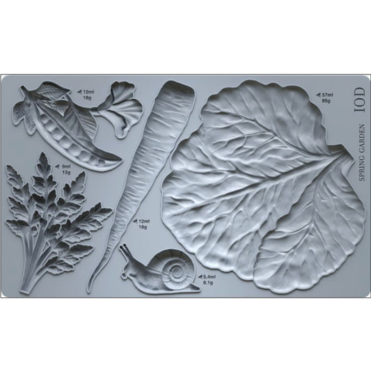 IOD Spring Garden Decor Mould - Iron Orchid Designs Spring 2026