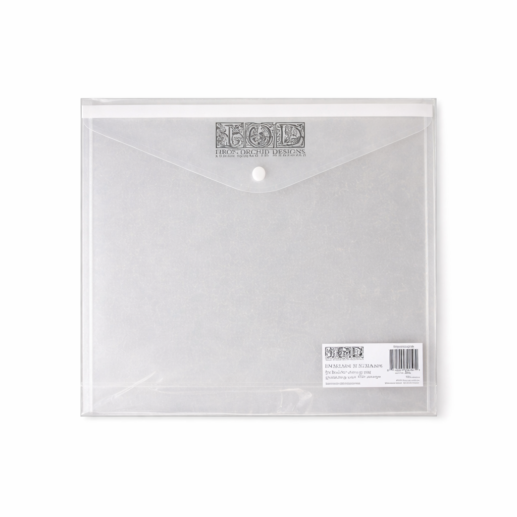 IOD Stamp Envelope 12x12 by Iron Orchid Designs - IOD Stamp Storage