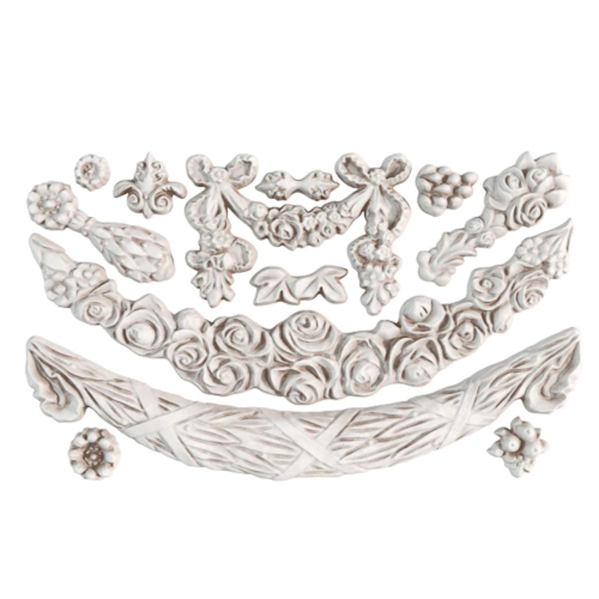 IOD Swags Decor Mould by Iron Orchid Designs - 6x10 Silicone Mold