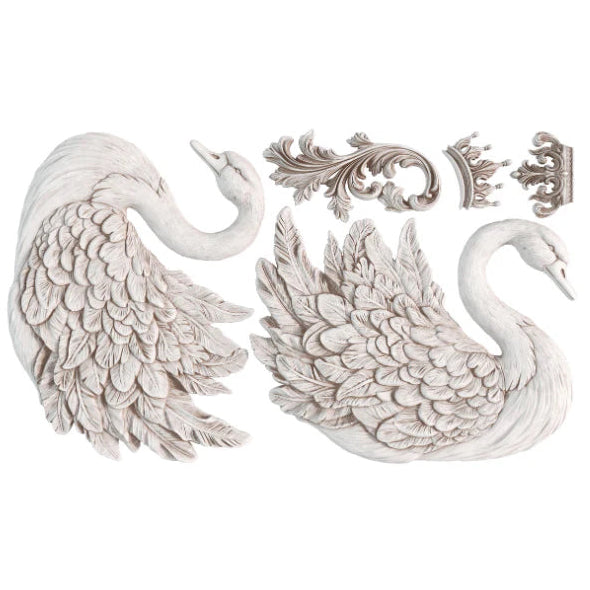 IOD Swans Decor Mould by Iron Orchid Designs - Summer 2026