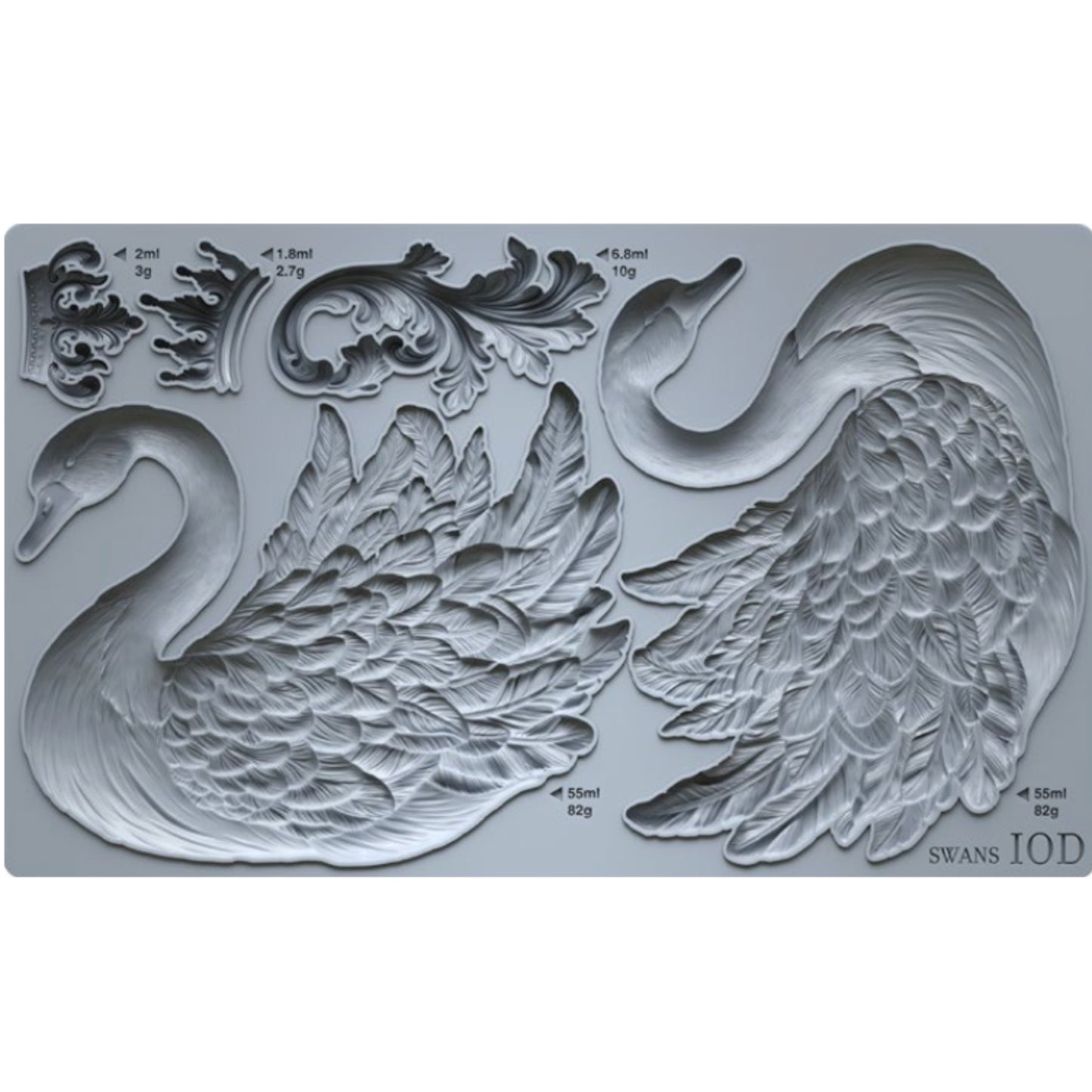 IOD Swans Decor Mould by Iron Orchid Designs - Summer 2026